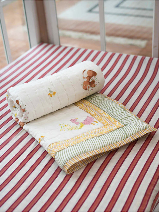 FluffyTails Baby Quilt