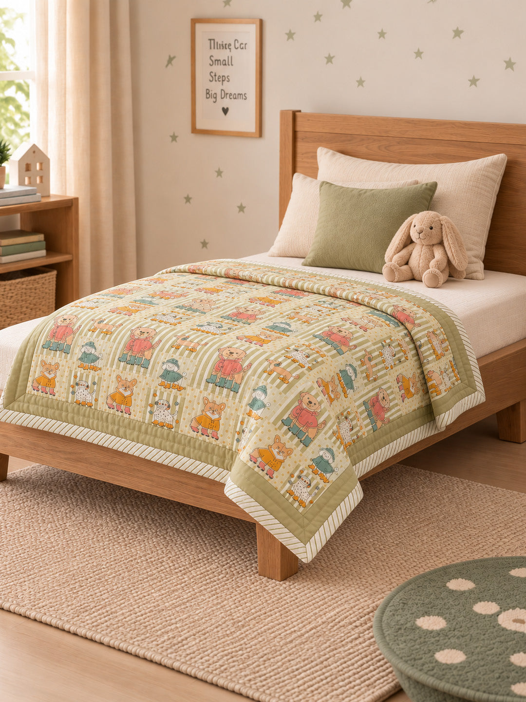 Paw Parade Baby Quilt