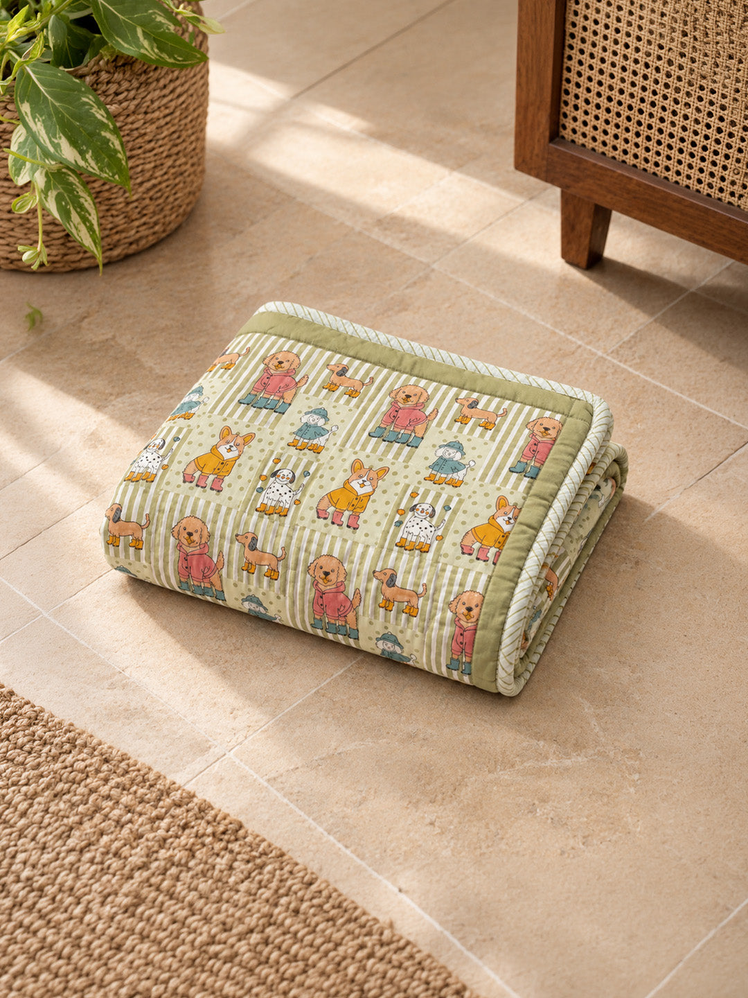 Paw Parade Baby Quilt